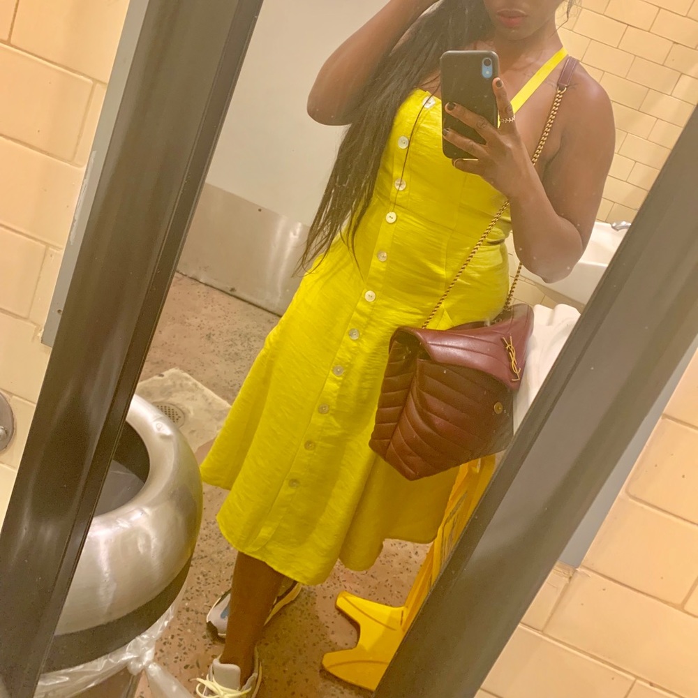 Yellow dress